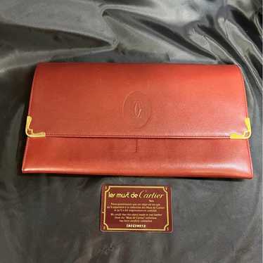 Cartier Must Line Document Case Clutch