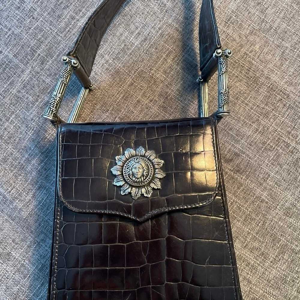 Rare Vintage Black Vicenza Handbag - image 1