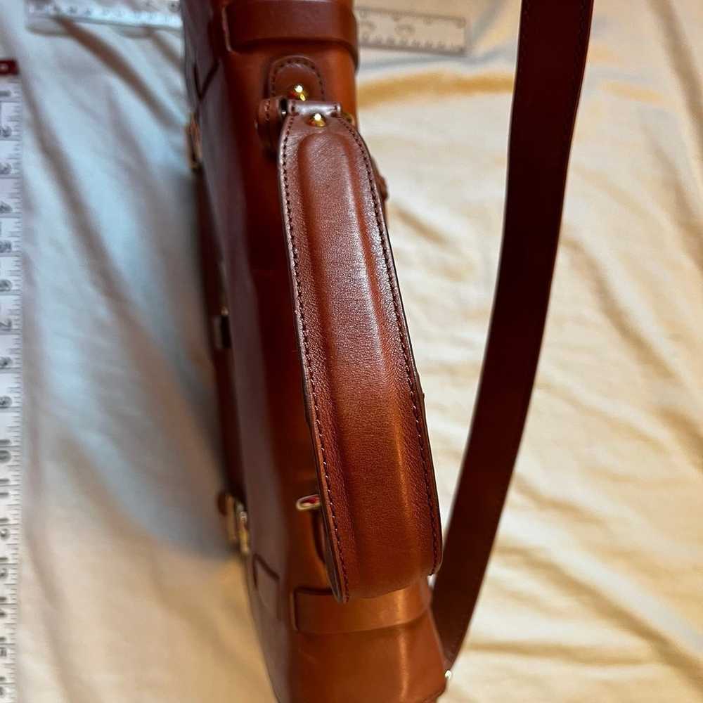 Badgley Mishka's leather satche briefcase - image 7