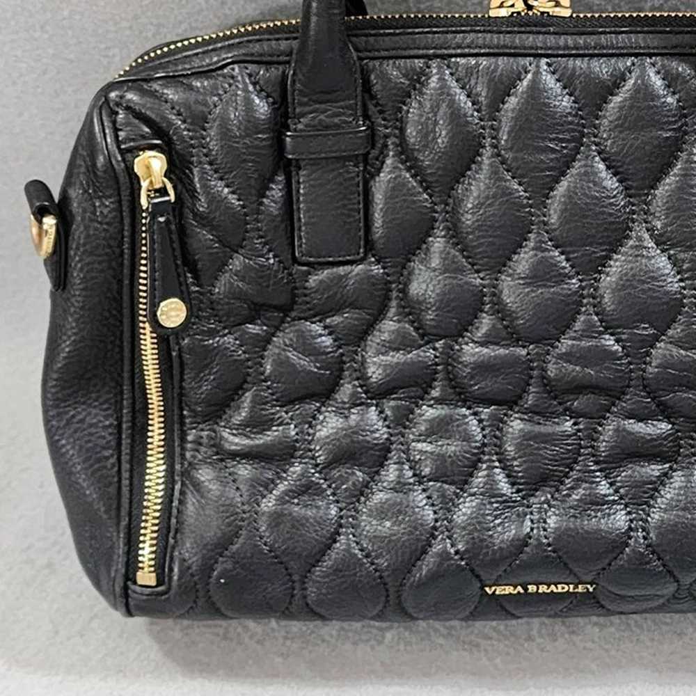 VERA BRADLEY Concealed Carry Black Quilted Floral… - image 3