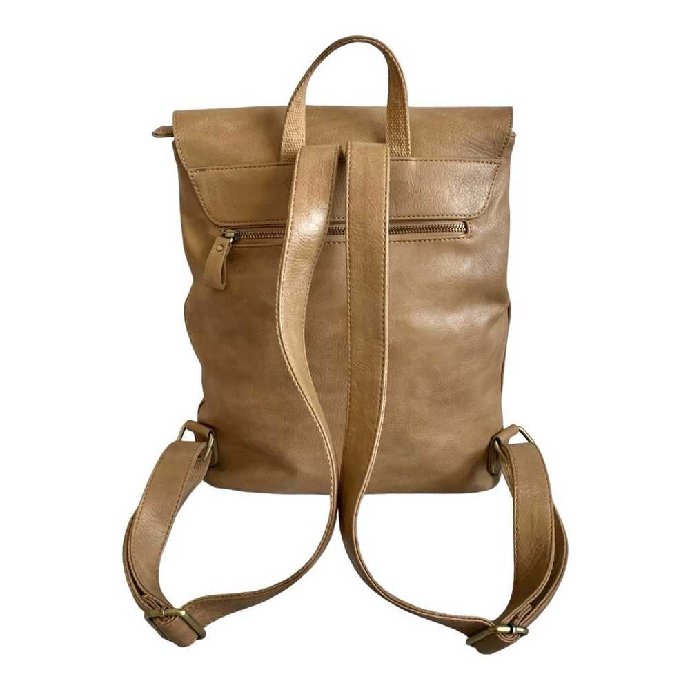 Women's Backpack Joy Susan Tan Vegan Leather Cole… - image 3