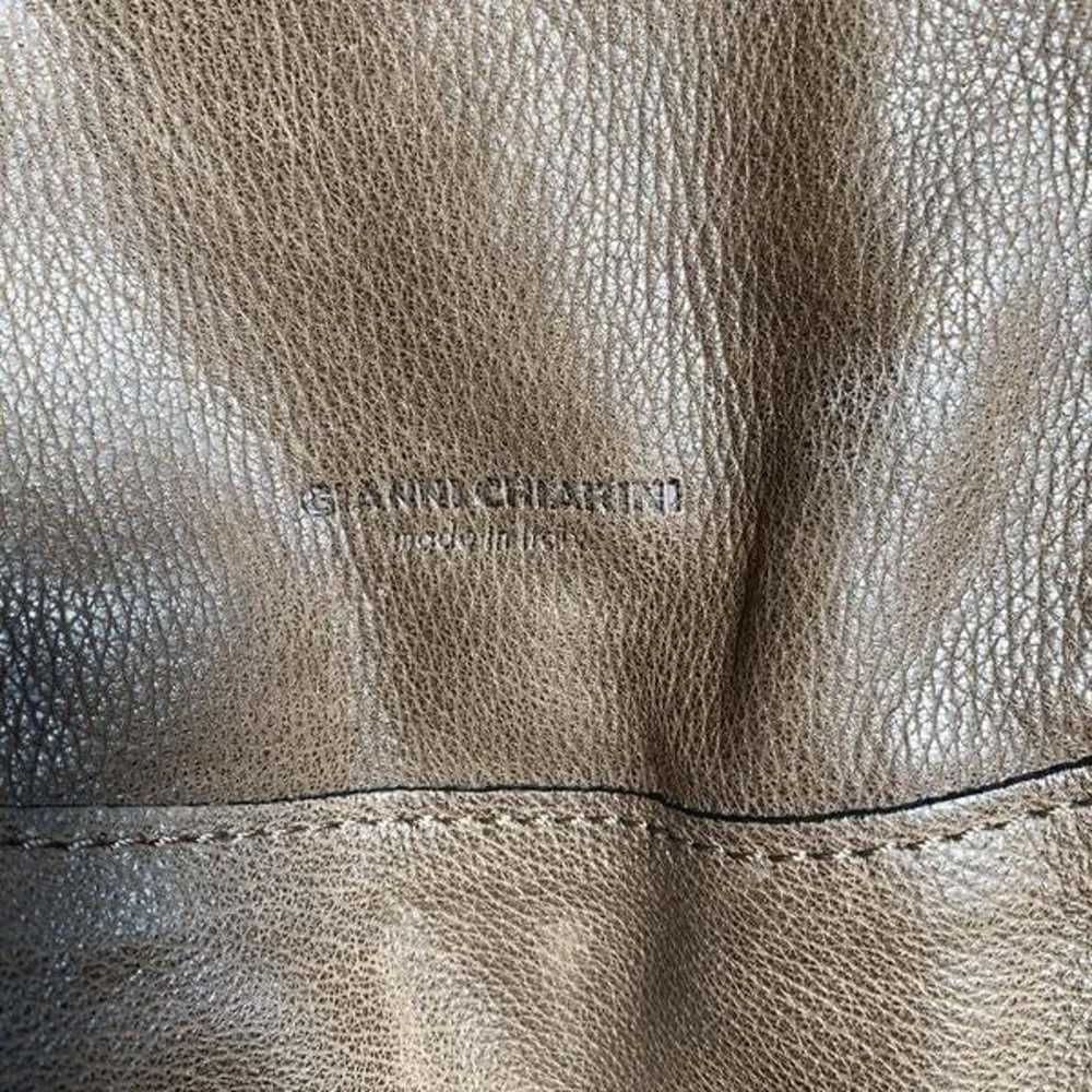 Gianni Chiarini Made in Italy Brown Leather Purse… - image 8