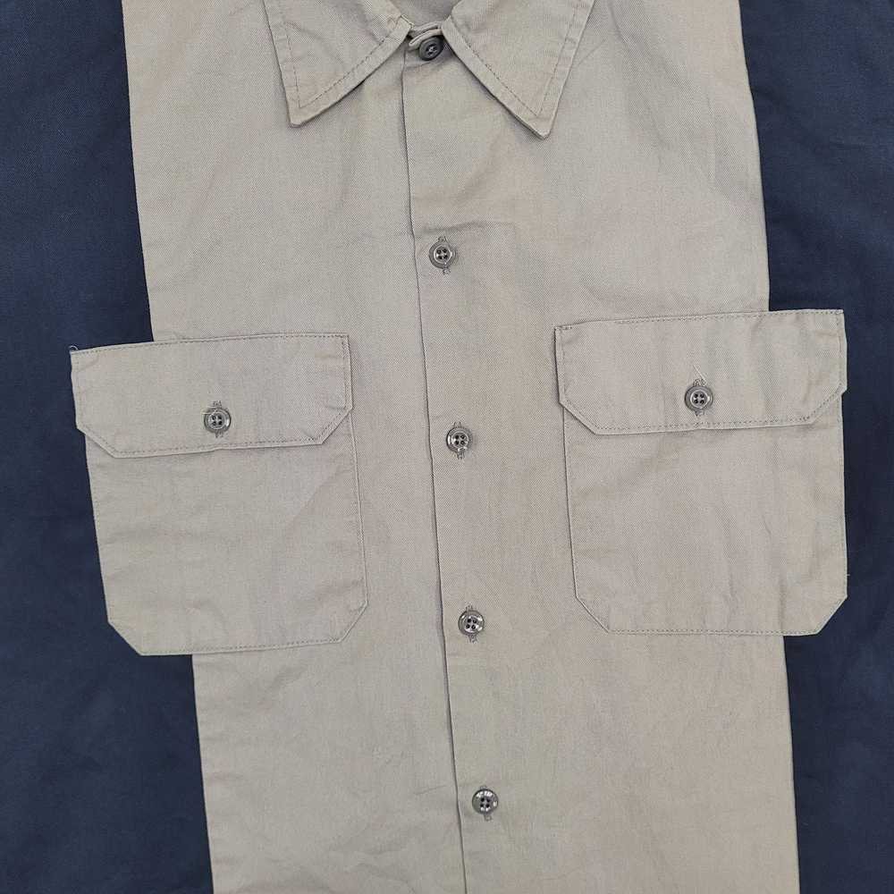 Dickies Vintage Dickies Baggy Button Shirt XL 26x… - image 6