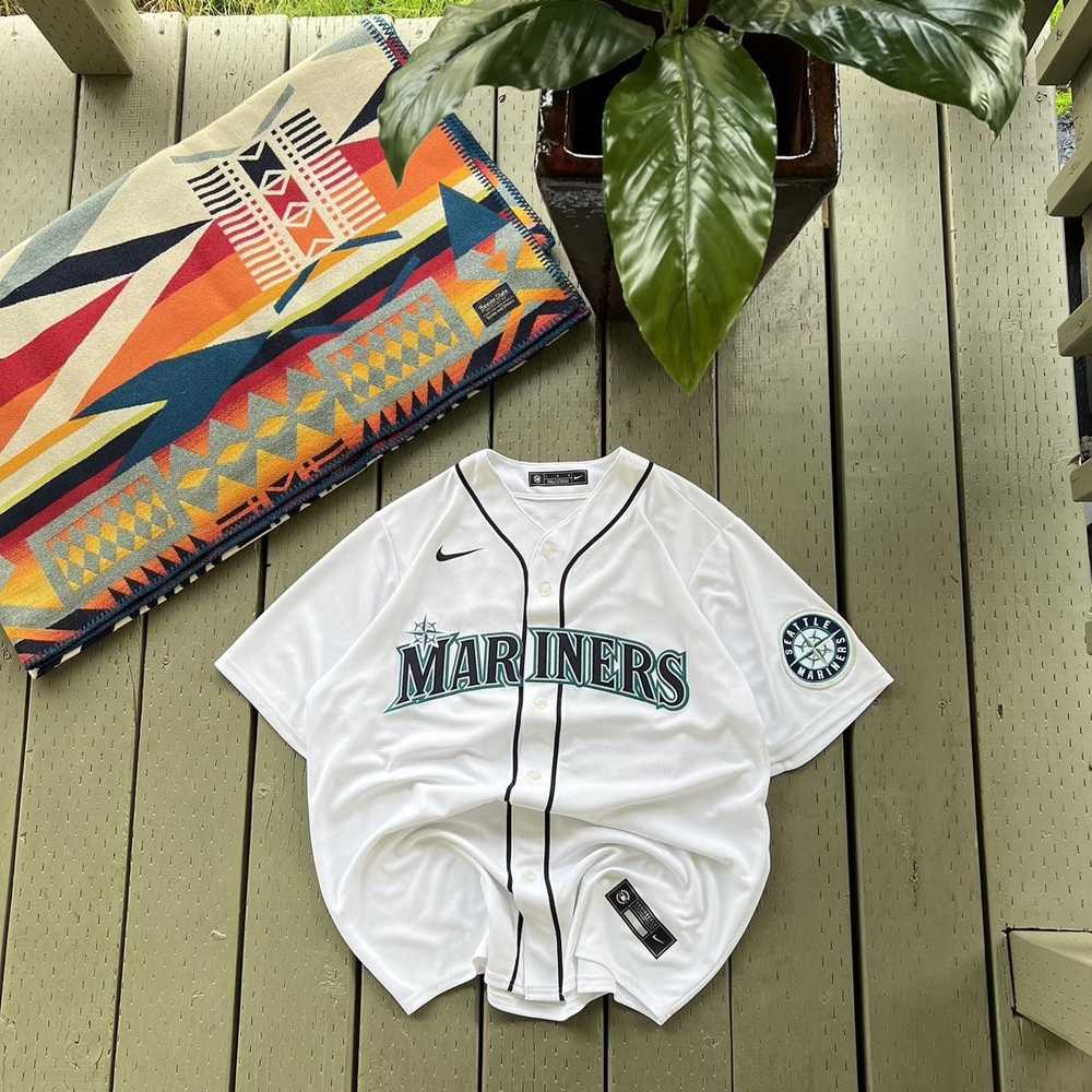 MLB × Nike × Streetwear Seattle Mariners Jersey K… - image 2