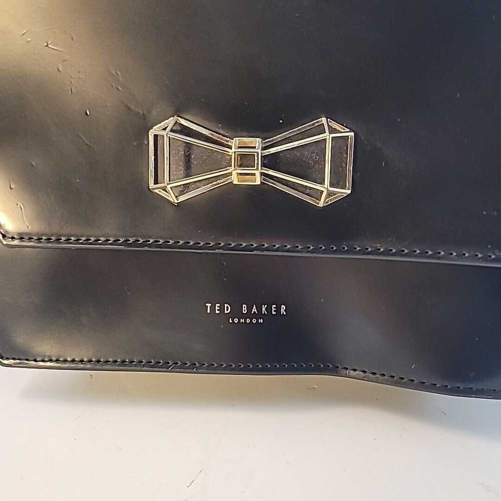 Ted Baker London  Crossbody Bag Black Patent Leat… - image 2