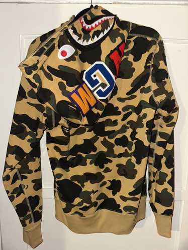 Bape 1st Camo Shark Full Zip Hoodie