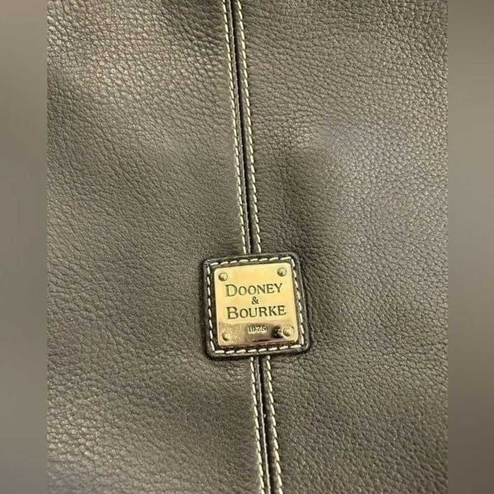 black leather Dooney & Bourke shoulder bag - image 2