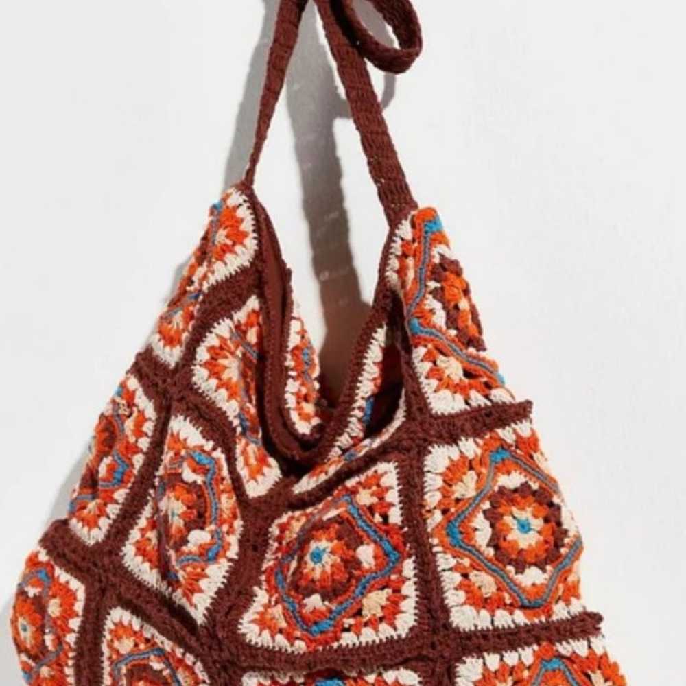 Free People Catch Me Crochet Bag NWOT - image 1