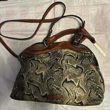 Snakeskin vince camuto bag