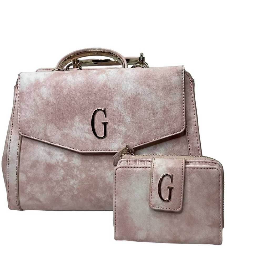 Guess Pink & White Crossbody & Wallet - image 6