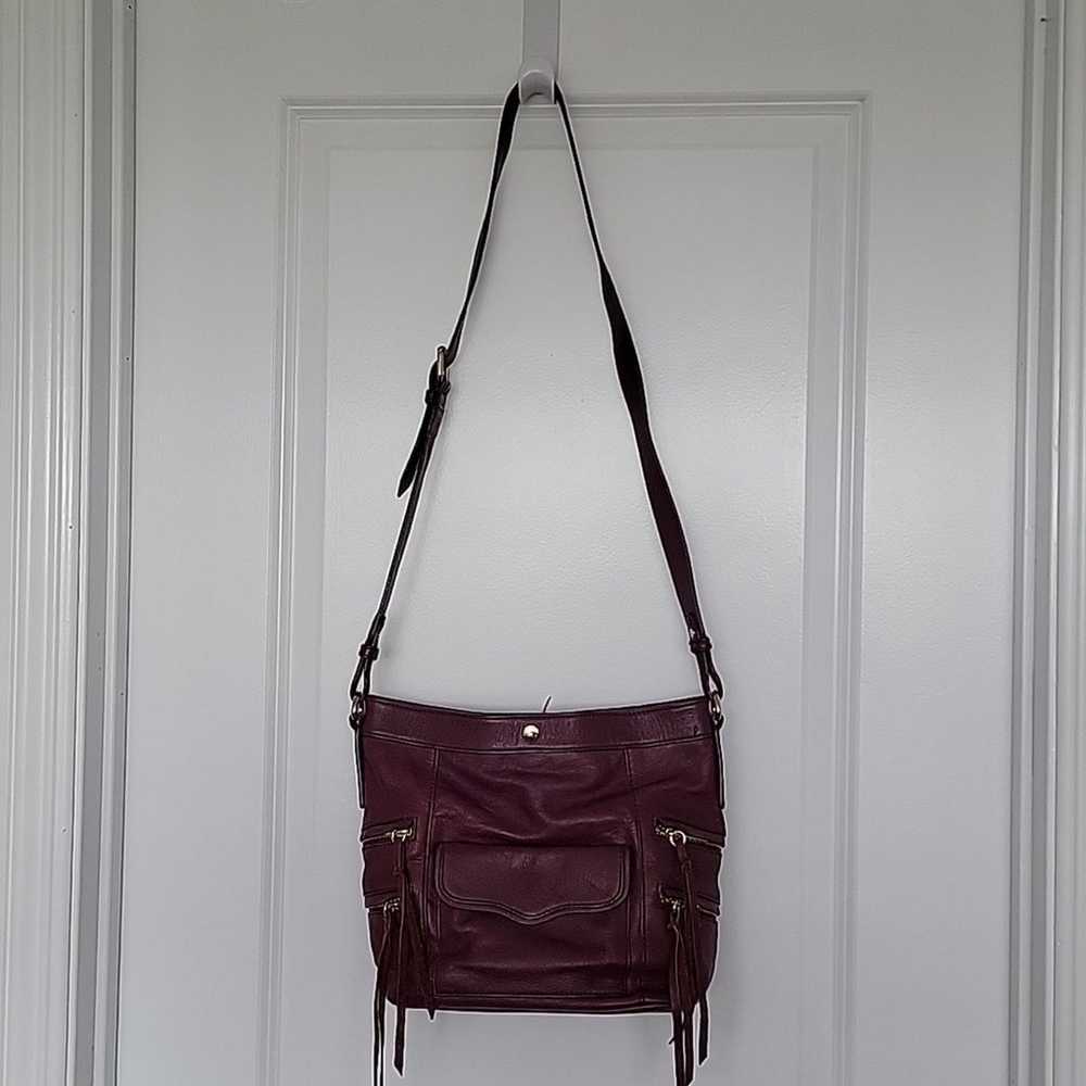 Rebecca Minkoff Dexter Plum Bucket Crossbody Bag - image 3