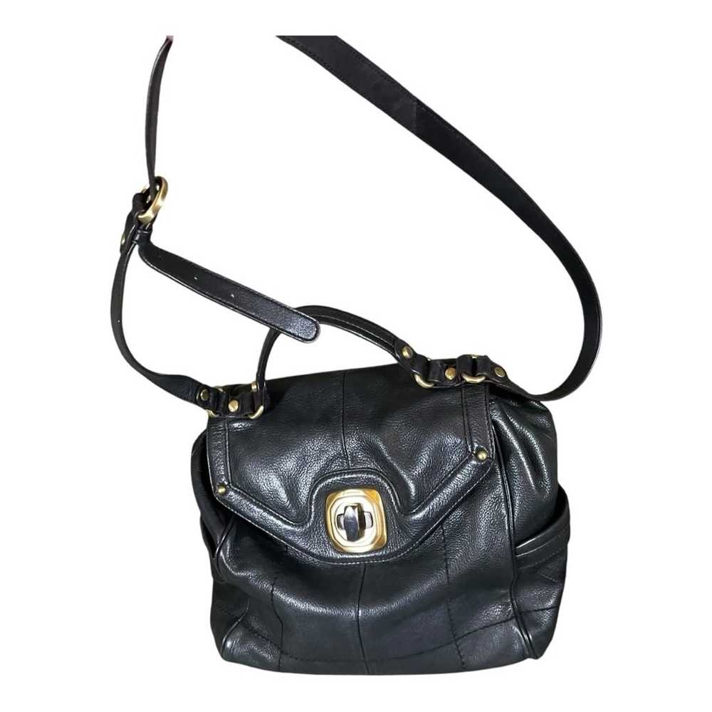 B Makowsky Womens Handbag Black Leather Hobo Chee… - image 5