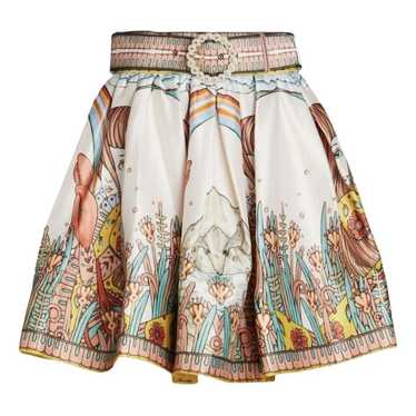 Zimmermann Silk mini skirt