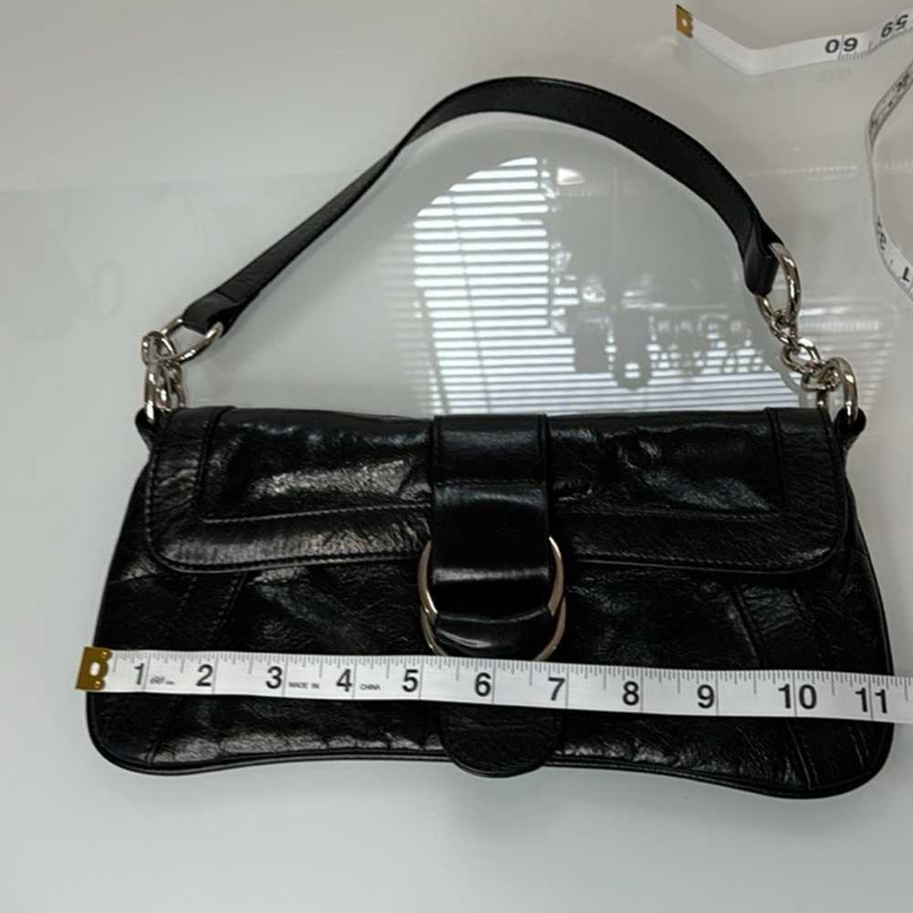 Hobo International black leather shoulder bag - image 10