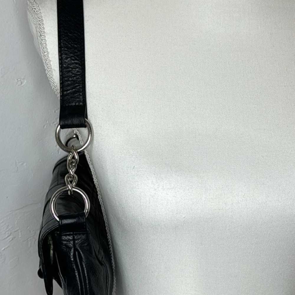 Hobo International black leather shoulder bag - image 2