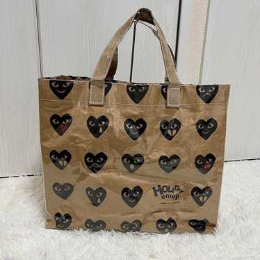 Comme des Garçons PVC Tote Bag Paper Bag Play - image 1