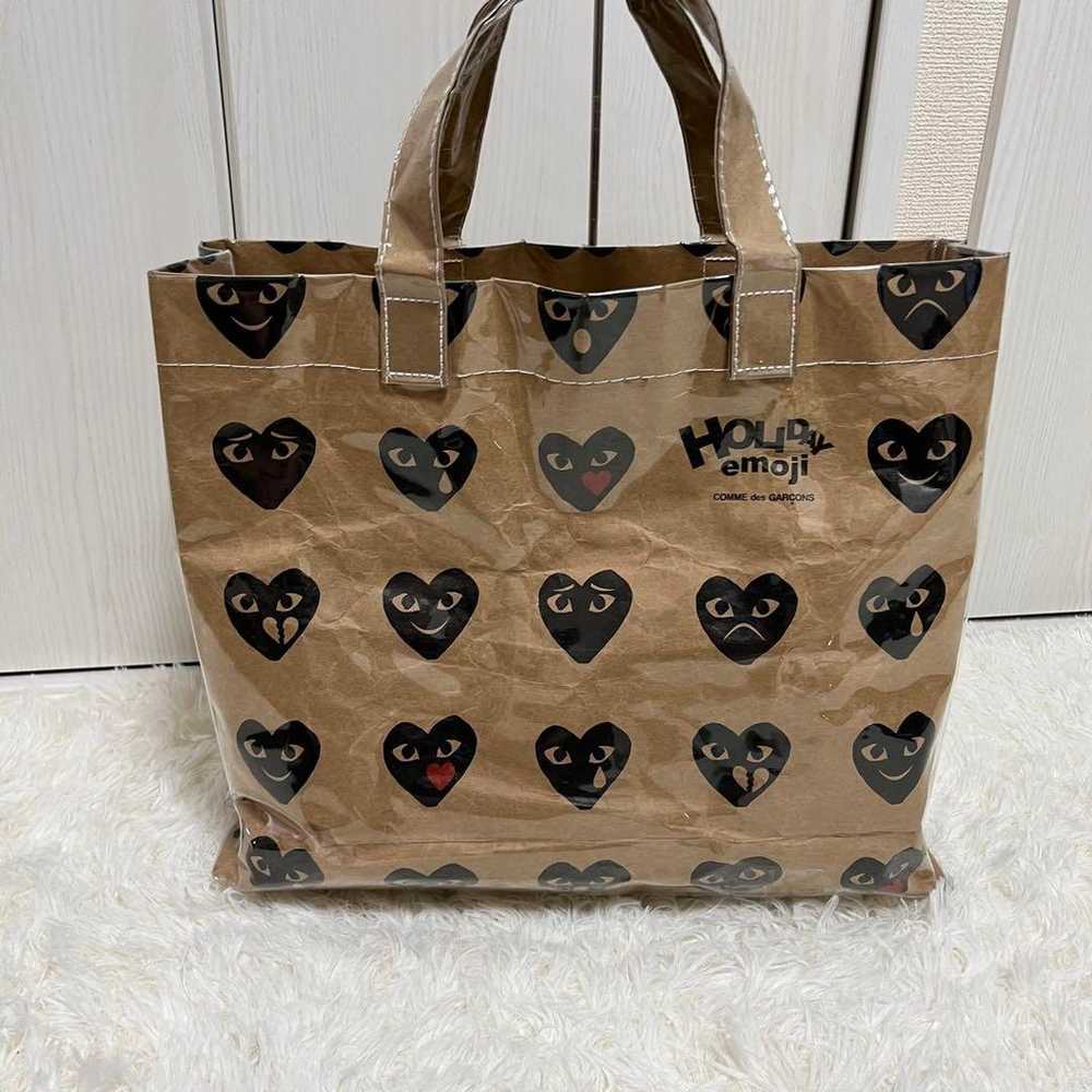 Comme des Garçons PVC Tote Bag Paper Bag Play - image 3