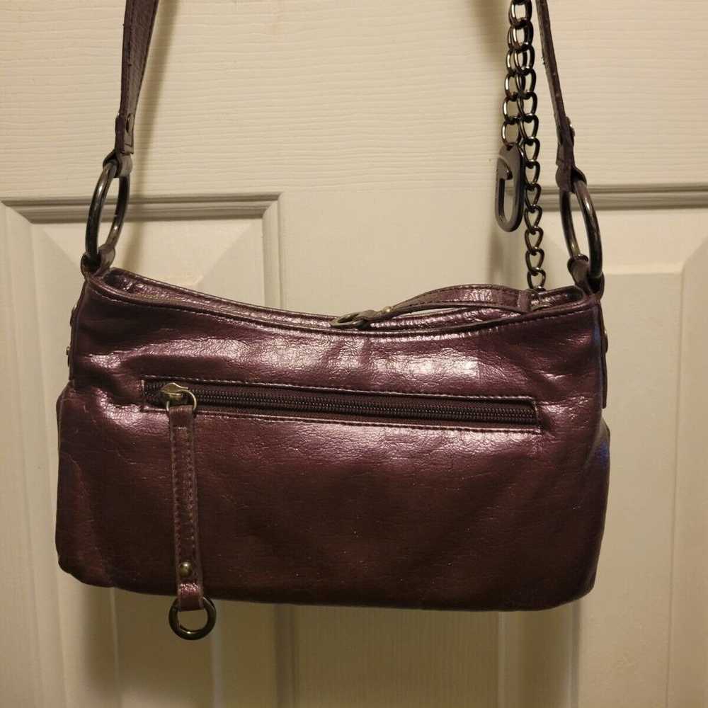 Vintage Purple Guess Purse/Handbag Multiple Pocke… - image 2