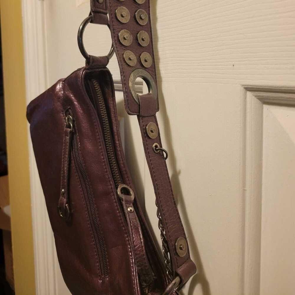 Vintage Purple Guess Purse/Handbag Multiple Pocke… - image 3