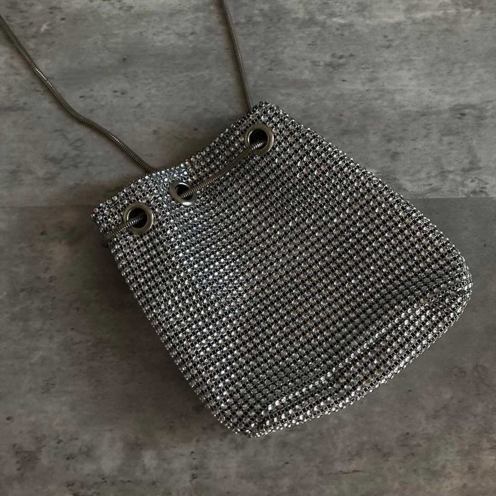 【Vintage/Used】Metal Mesh Bag Silver Shoulder Bag - image 2