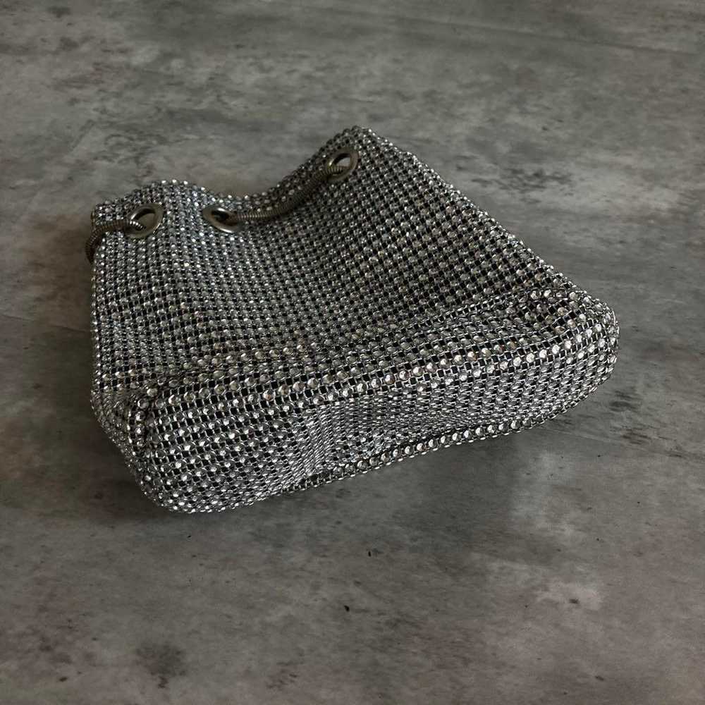 【Vintage/Used】Metal Mesh Bag Silver Shoulder Bag - image 4