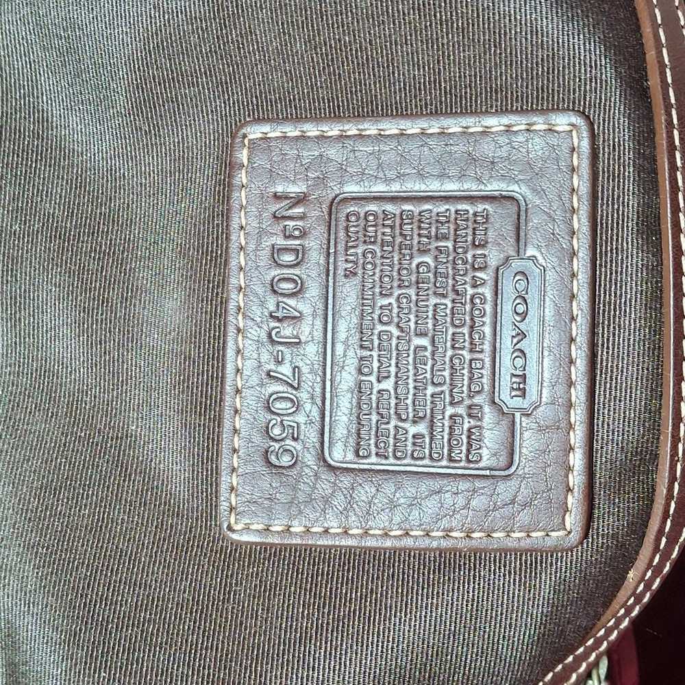 Authentic Coach hand bag - image 12