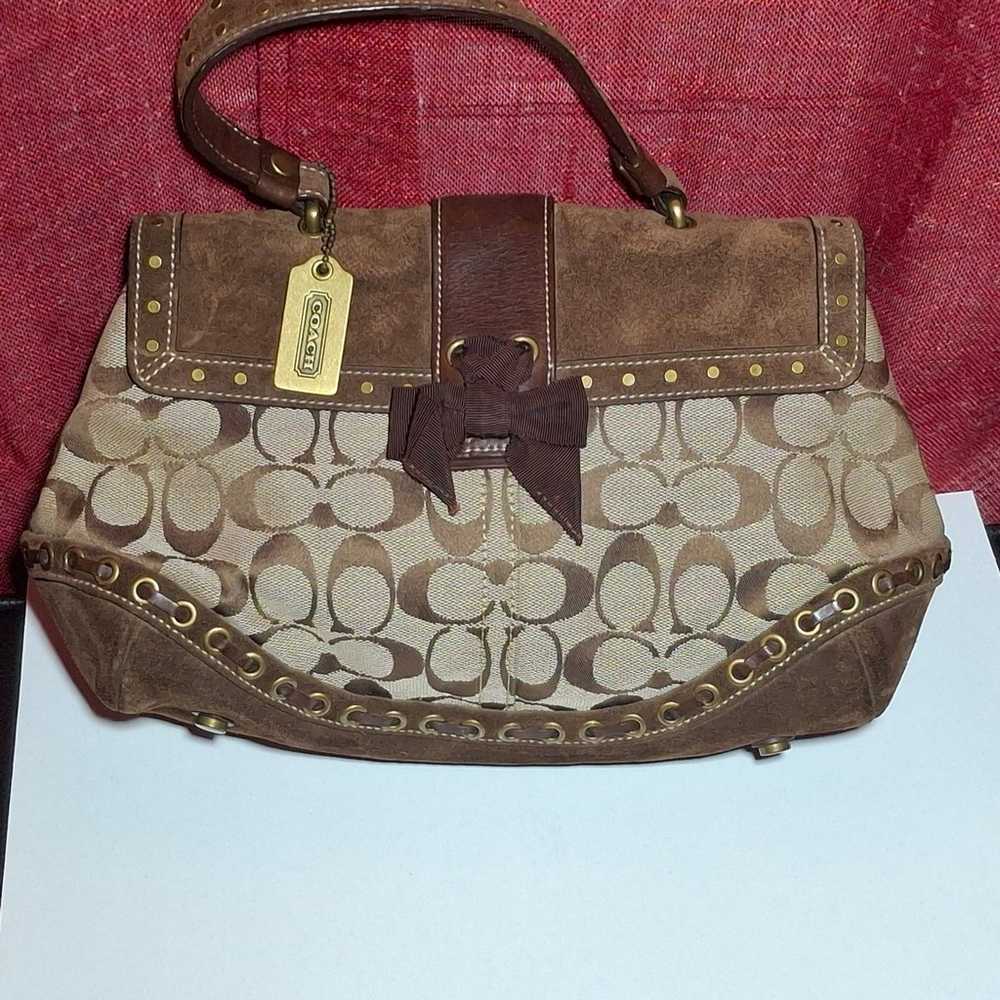 Authentic Coach hand bag - image 2