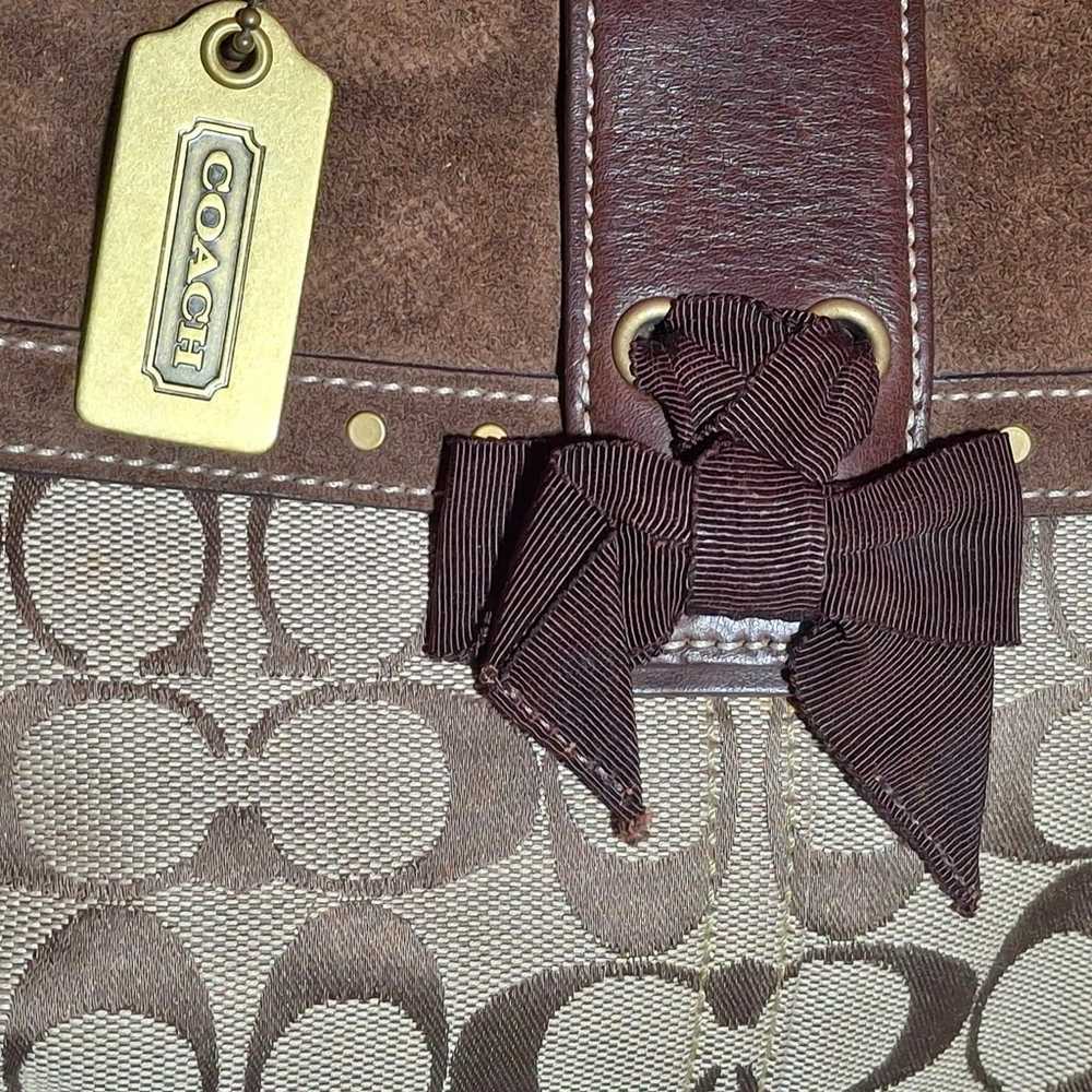 Authentic Coach hand bag - image 3