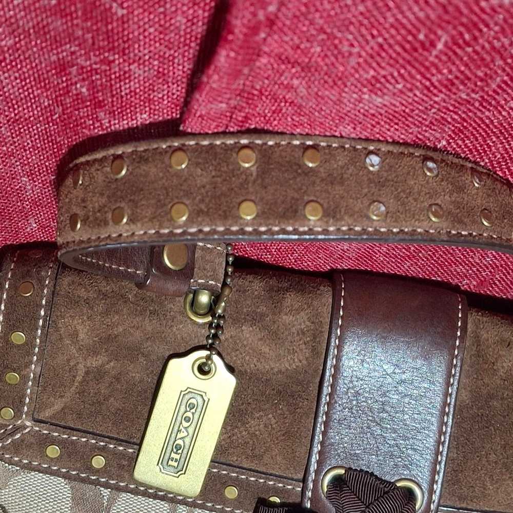 Authentic Coach hand bag - image 5