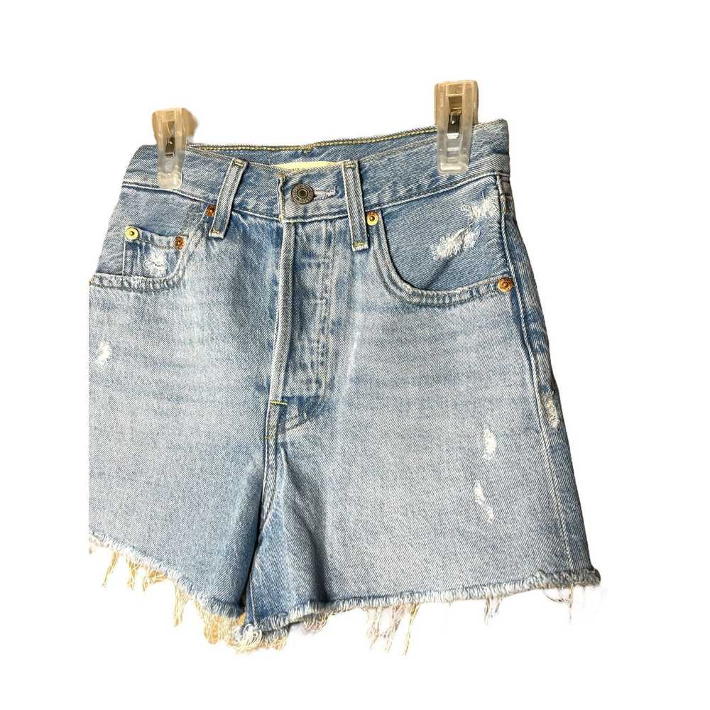 Levi's Levi’s Premium Ribcage High Waisted Shorts… - image 2