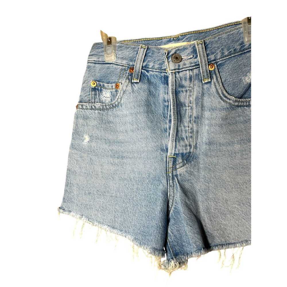 Levi's Levi’s Premium Ribcage High Waisted Shorts… - image 3