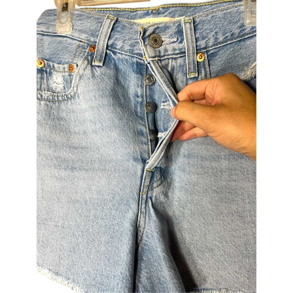 Levi's Levi’s Premium Ribcage High Waisted Shorts… - image 4