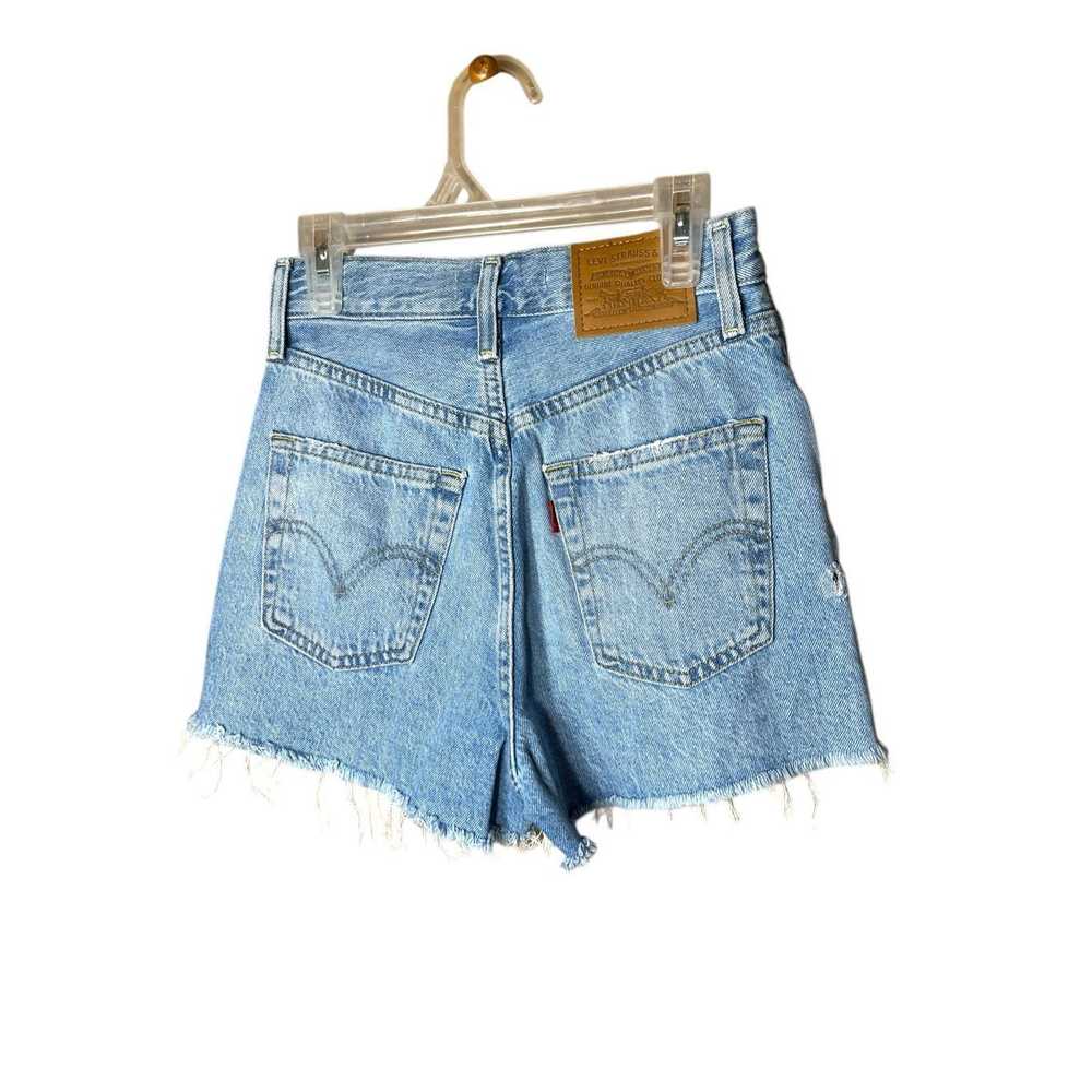 Levi's Levi’s Premium Ribcage High Waisted Shorts… - image 5