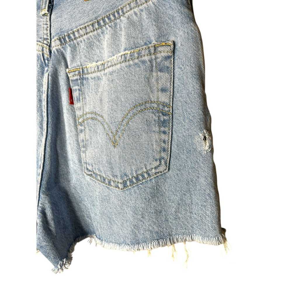 Levi's Levi’s Premium Ribcage High Waisted Shorts… - image 6