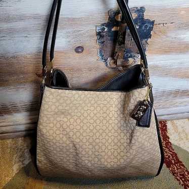 Coach Signature Jacquard Phobe Carryall Bag