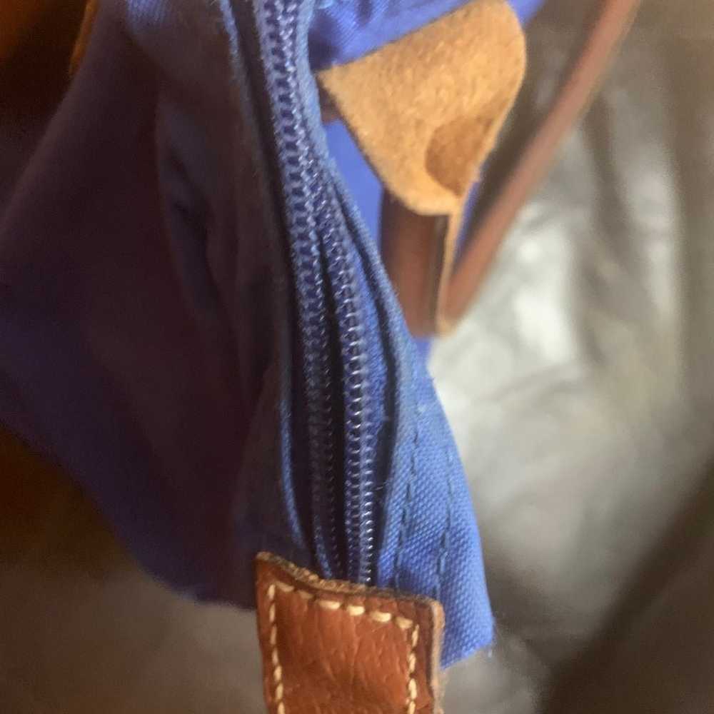 Longchamp le pliage medium handbag color royal bl… - image 7