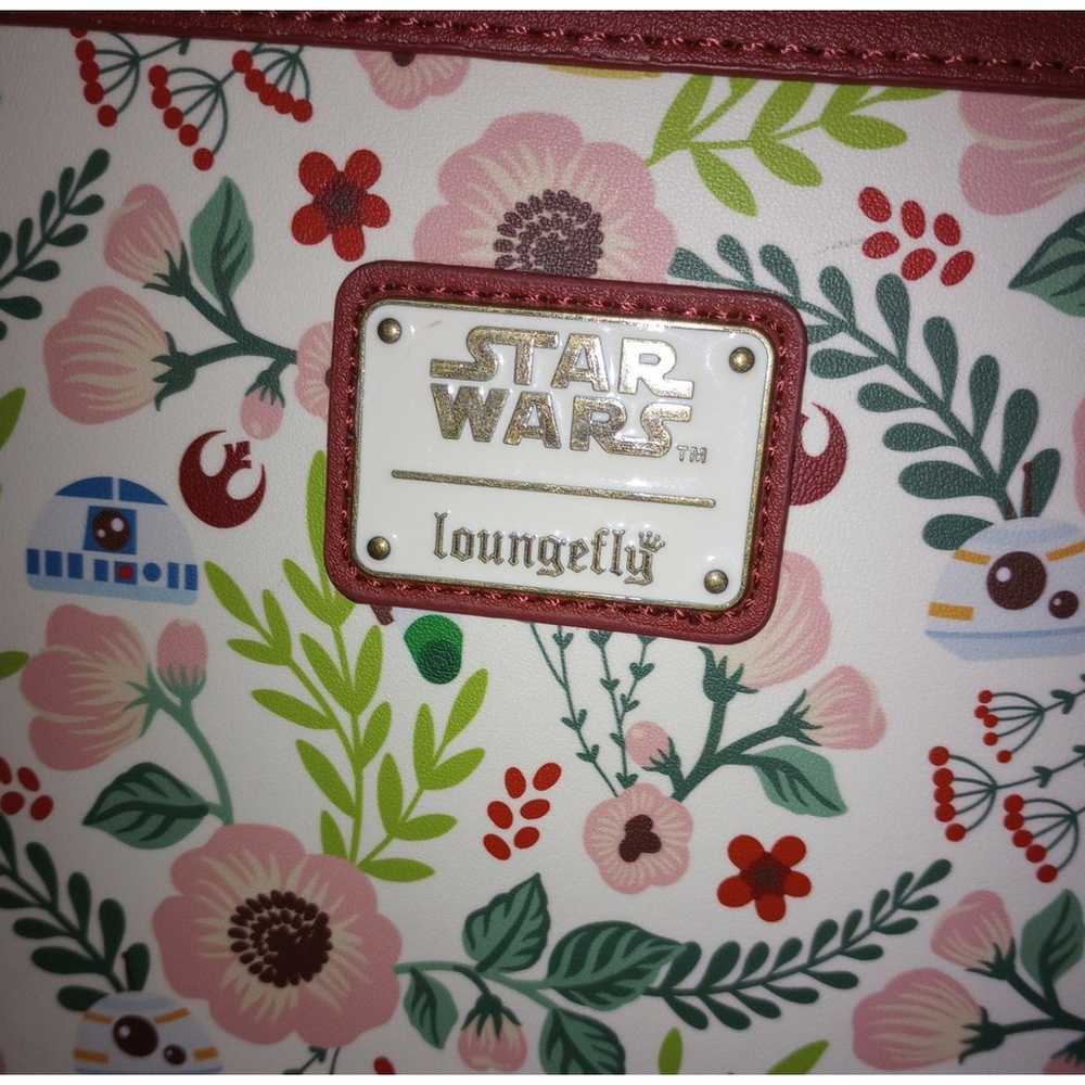 Loungefly Star Wars Droids Floral Crossbody Bag N… - image 3