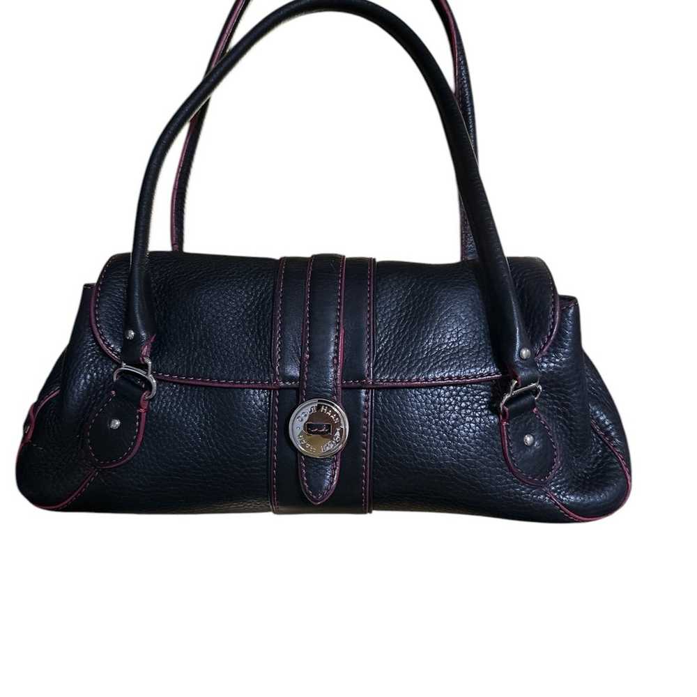 Cole Haan Black Leather Baguette Bag - image 4