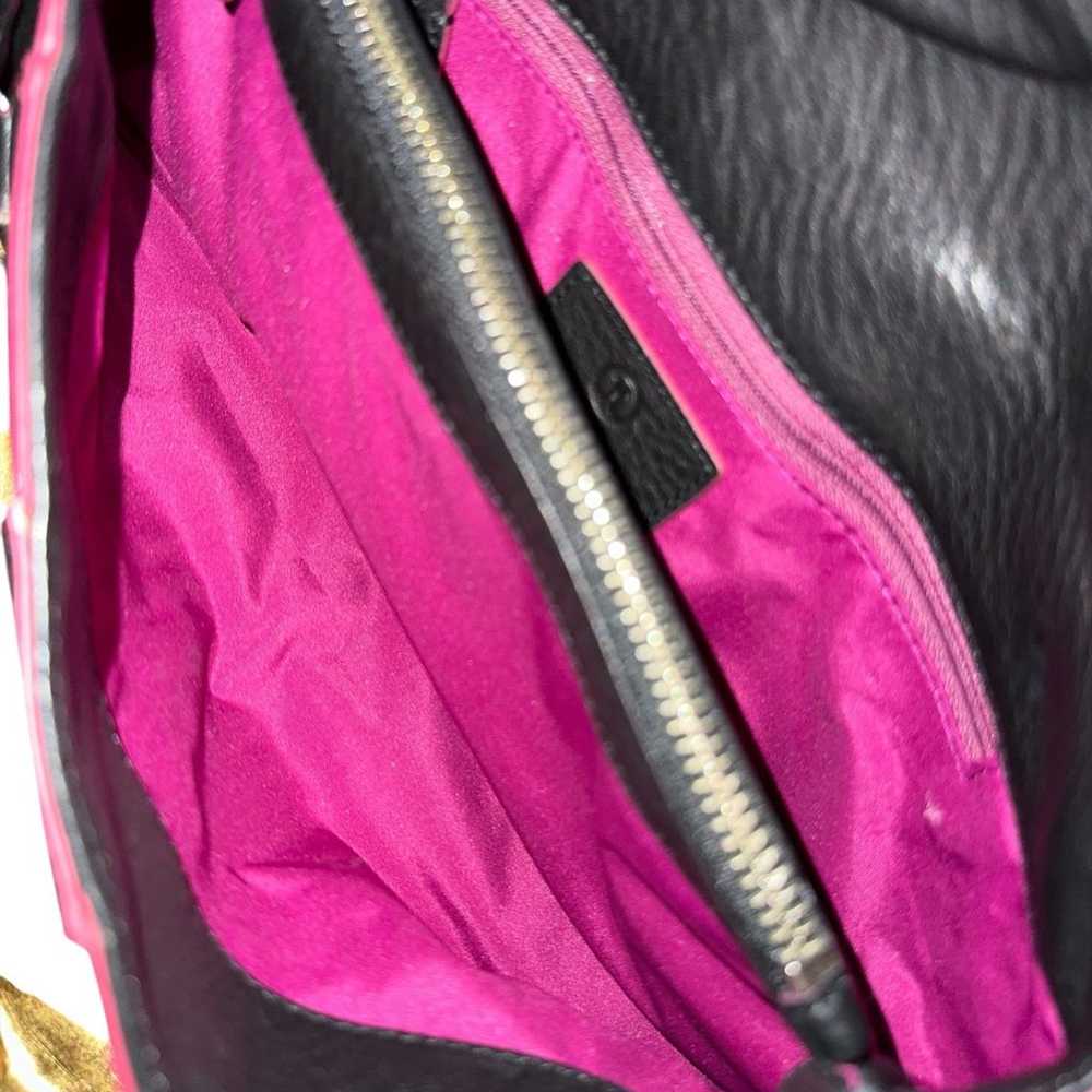 Cole Haan Black Leather Baguette Bag - image 8