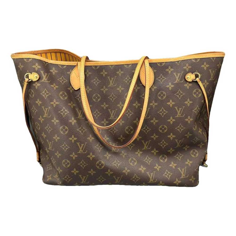 Louis Vuitton Neverfull leather tote - image 1