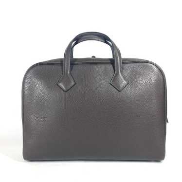 HERMES Business bag Taurillon Clemence Brown bag … - image 1