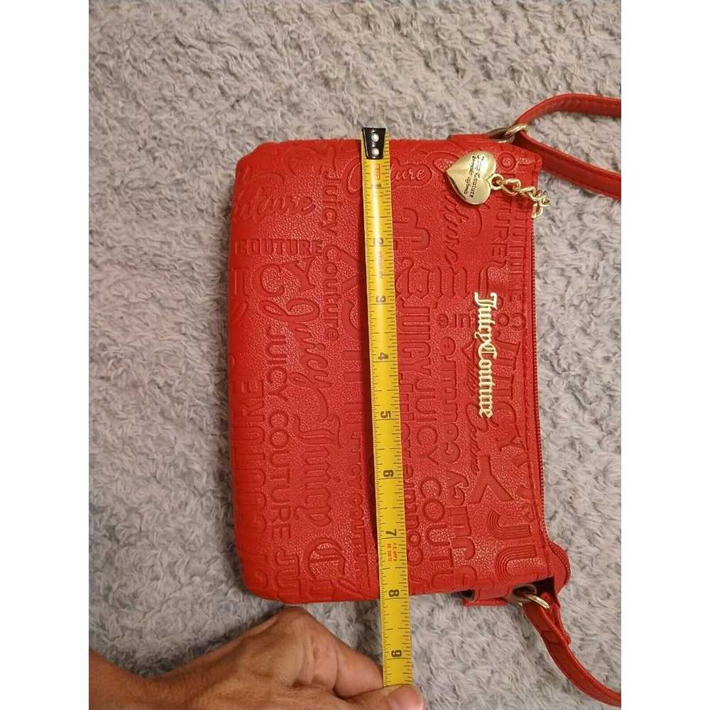 Juicy Couture Vintage Red Adjustable Crossbody - image 11