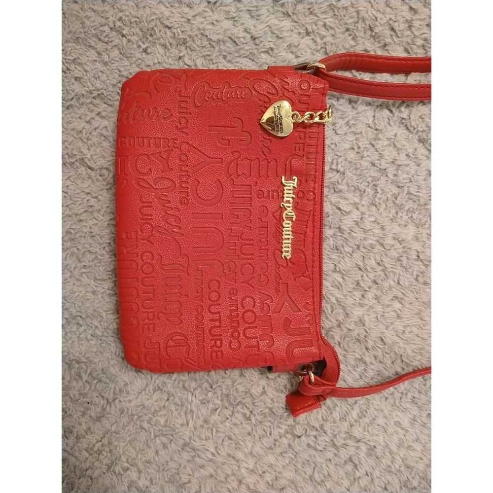 Juicy Couture Vintage Red Adjustable Crossbody - image 4