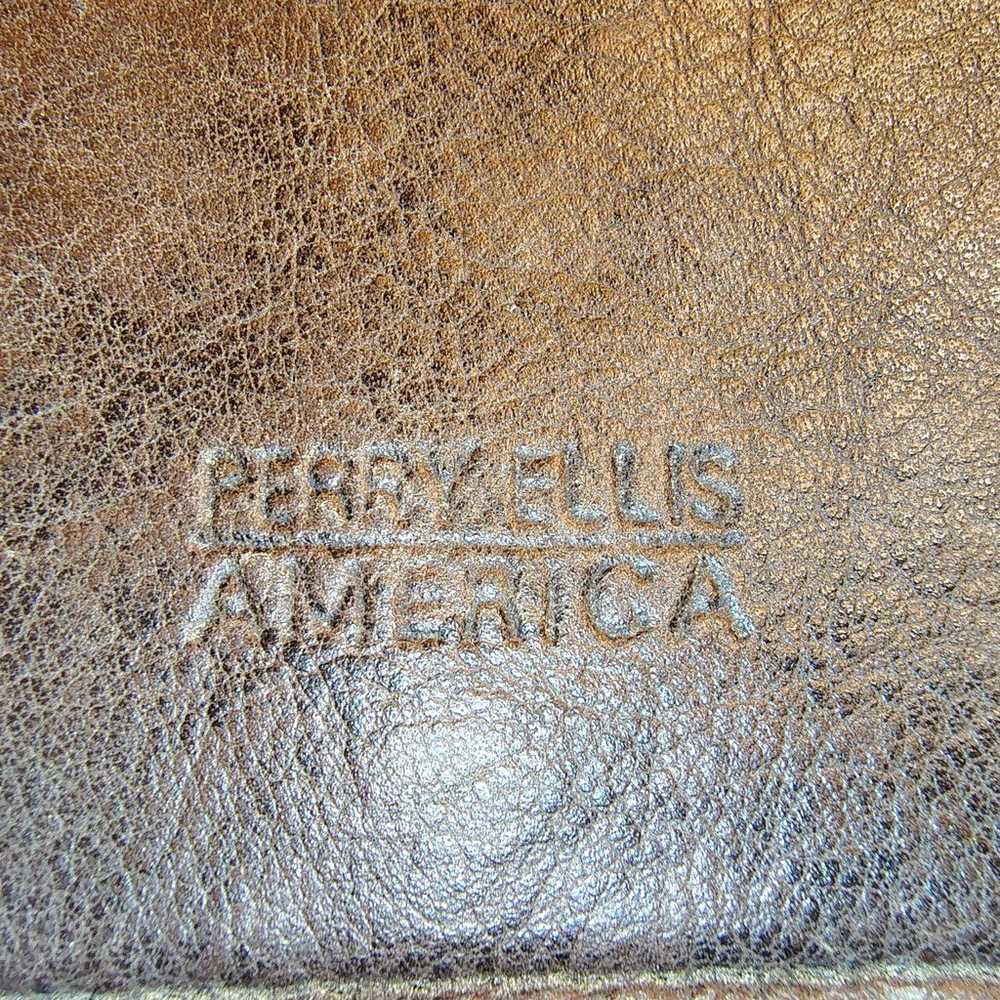 Vintage Perry Ellis America Mini Messenger Bag - image 8