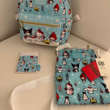 Loungefly Hello Kitty And Friends Christmas Bundle