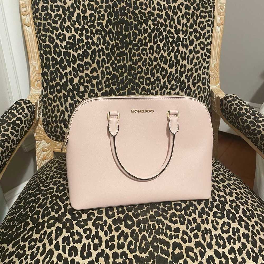 Michael Kors Pink Dome Bag - image 1