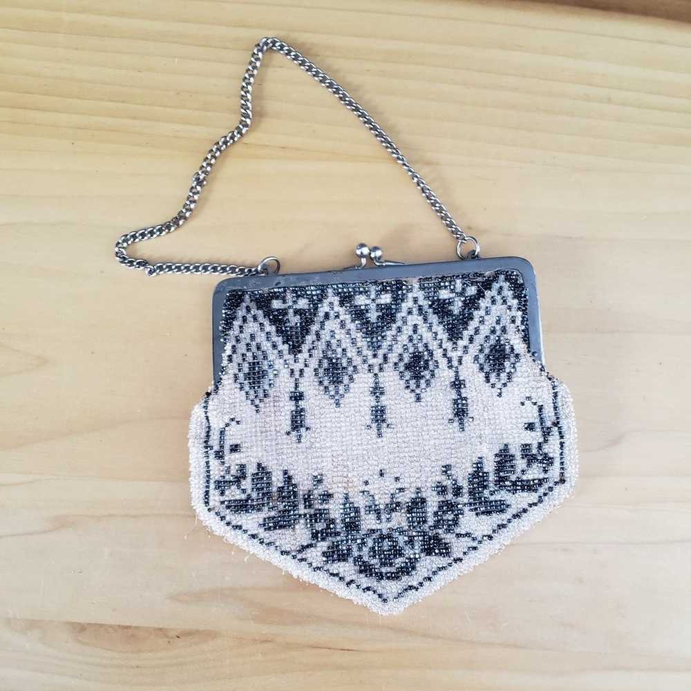 Vintage Beaded Handbag - image 2