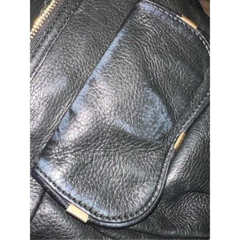 VINTAGE Women B Makowsky Black Leather Crossbody … - image 10