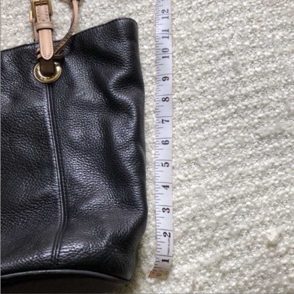 Michael Kors Black Pebbled Leather Shoulder Bag - image 6