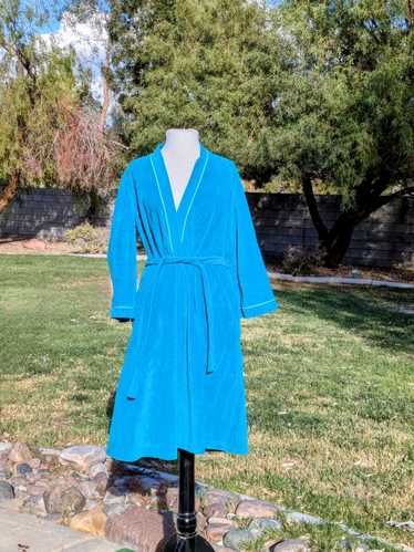 Vintage Velour Vanity Fair Sleepwear Night Bath Po